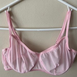 Light pink bra